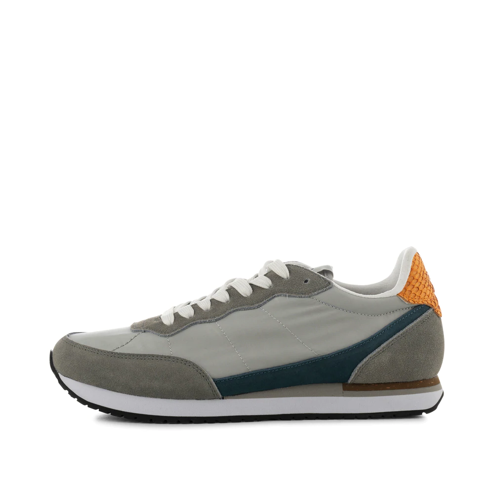 Woden Jansen Runner WO1017-048 Grey. Super lækker herre sneaker, detaljer og komfort. -