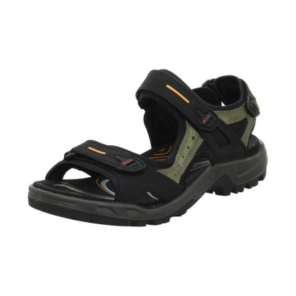Ecco Offroad 06956450034 Sort med lækker trekking sandal til Enkelt look, super støtte og pasform. - Nyegaardsko.dk
